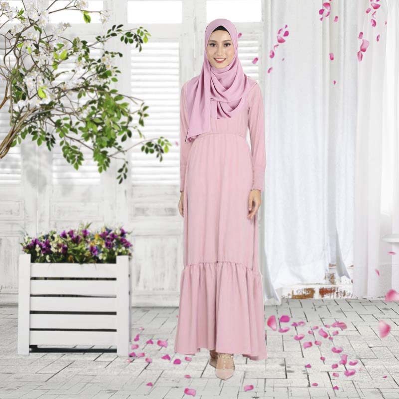 Mirna Flowy Jubah - HannahSG