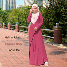 Halina Loose Fit Elegant Jubah