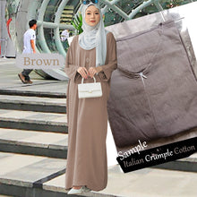 Pepper Italian Crumple Cotton Kaftan