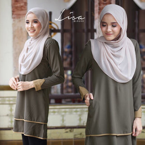 Lisa Pocket Blouse - HannahSG