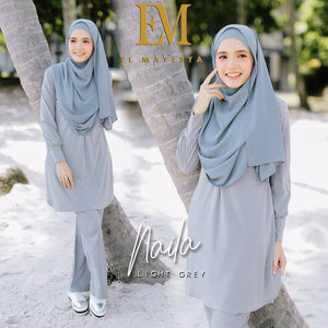 Naila Pocket Blouse B - HannahSG