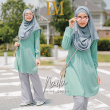 Naila Pocket Blouse B - HannahSG