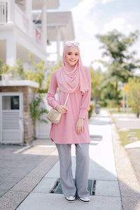 Naila Pocket Blouse B - HannahSG
