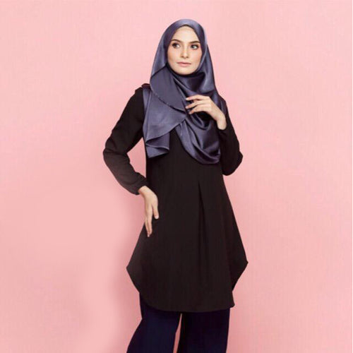 Munirah Pocket Long Blouse - HannahSG