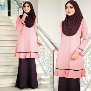 Nina Pocket Long Blouse - HannahSG