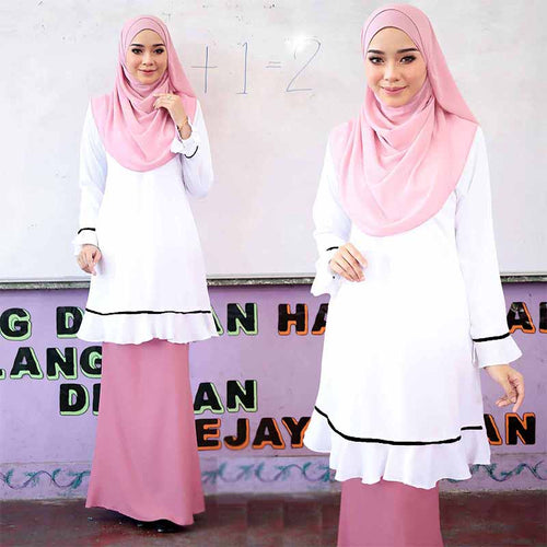 Nina Pocket Long Blouse - HannahSG