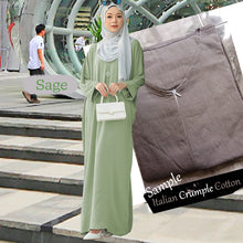 Pepper Italian Crumple Cotton Kaftan